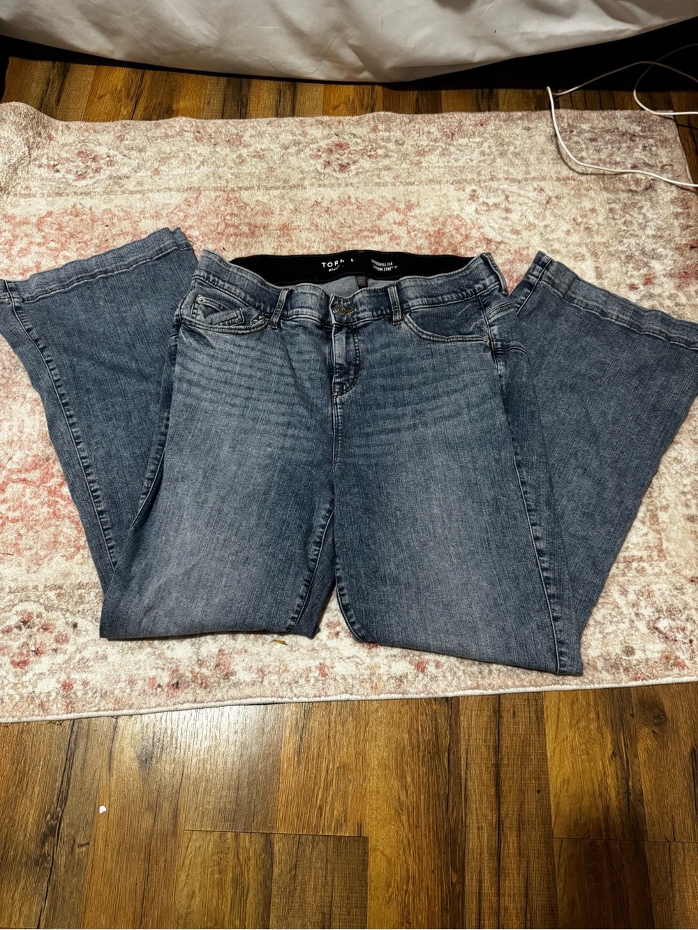 torrid Dark Indigo Wide-Leg Jeans